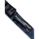 Dolce & Gabbana Blue Silk Bowty DO-882167320013770-ONE SIZE