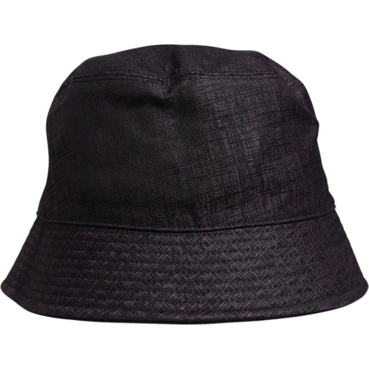 Dolce & Gabbana Black Wide Brim Nylon Bucket Hat HAT9731-59