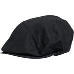 Dolce & Gabbana Black Cotton Newsboy Capello Cabbie Hat HAT9754-58