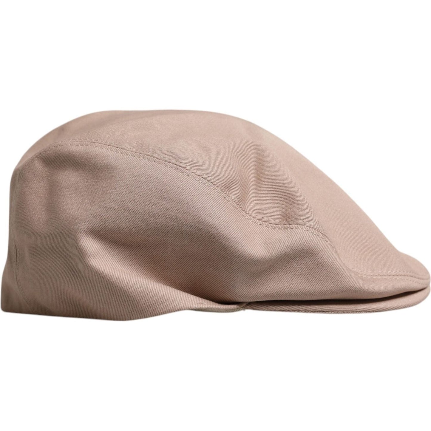 Dolce & Gabbana Beige Cotton Newsboy Capello Cabbie Hat HAT9762-60
