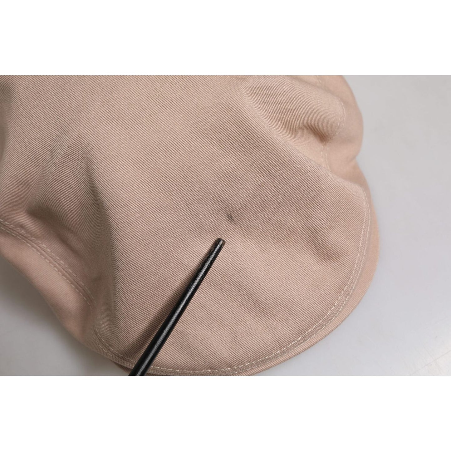 Dolce & Gabbana Beige Cotton Newsboy Capello Cabbie Hat HAT9762-60