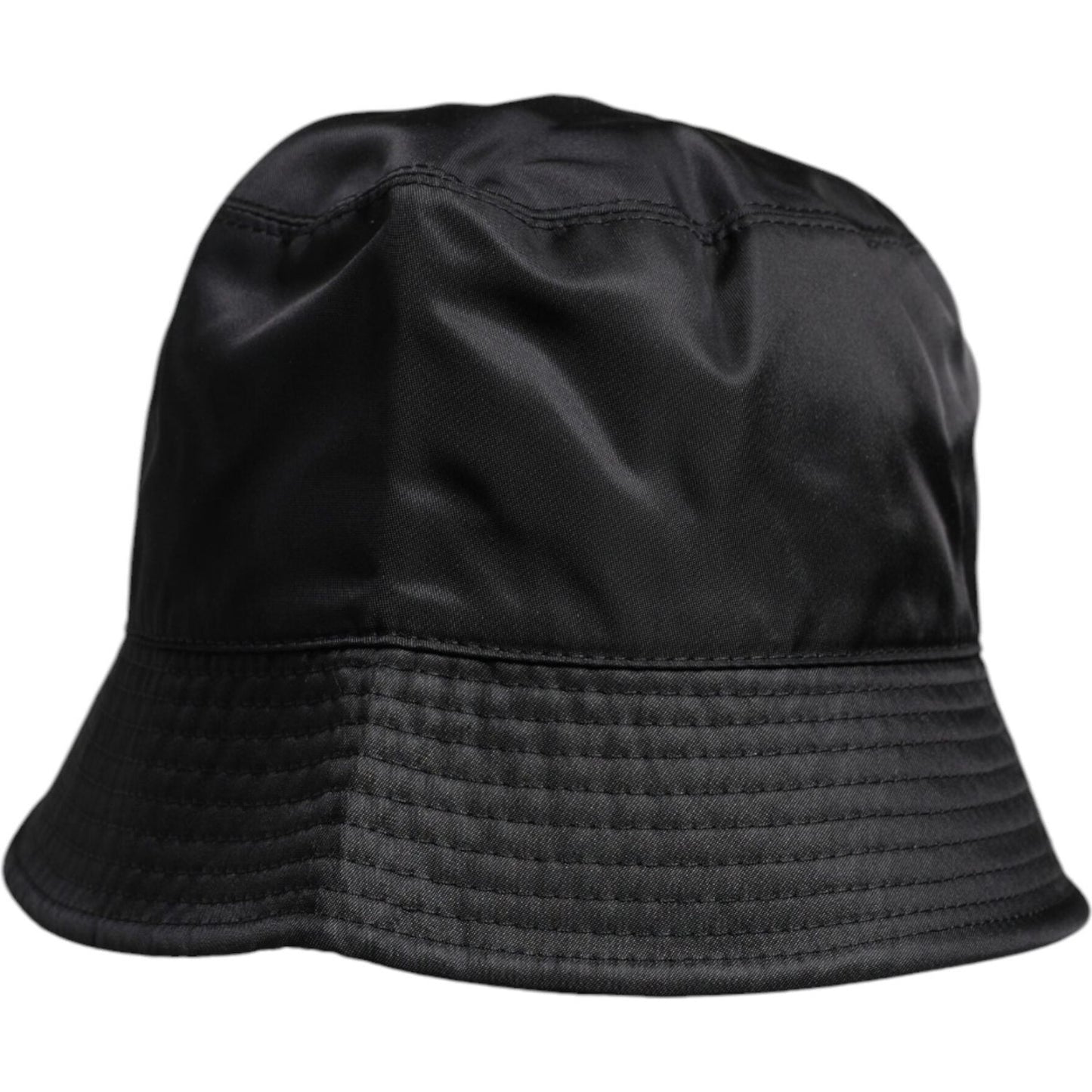 Dolce & Gabbana Black Cotton Wide Brim Bucket Hat HAT9789-57