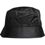 Dolce & Gabbana Black Cotton Wide Brim Bucket Hat HAT9789-57