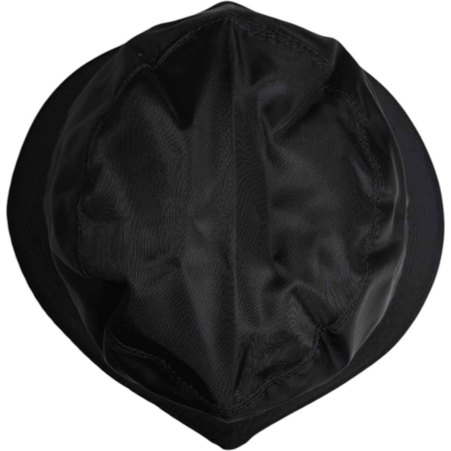 Dolce & Gabbana Black Cotton Wide Brim Bucket Hat HAT9789-57