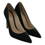 Ovyé Gray Velvet Dress Stiletto Pumps Shoes LA8411-37