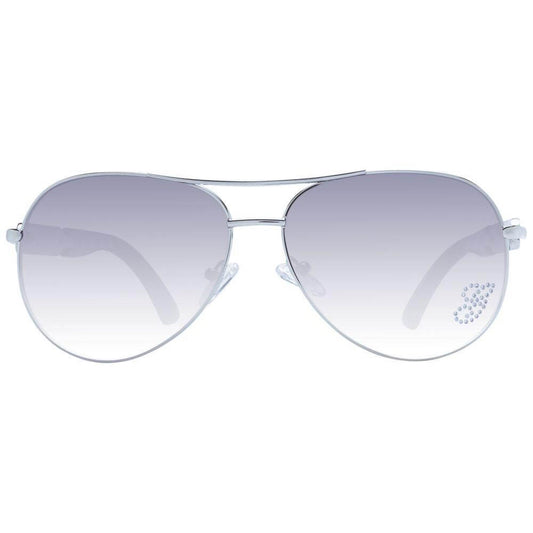 Guess Silver Women Sunglasses Guess Light Gray