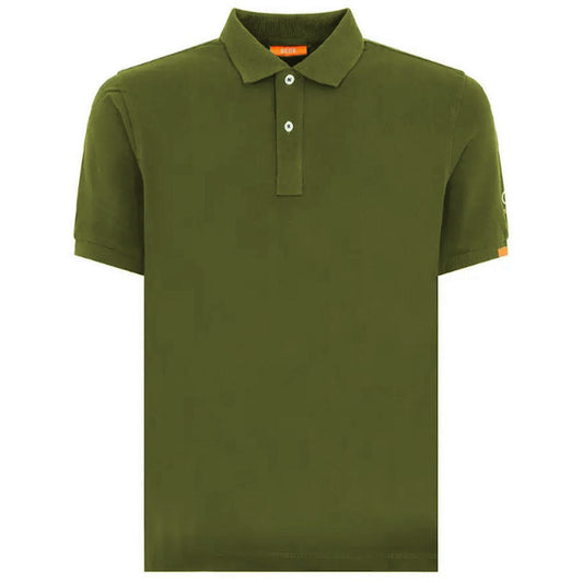 Suns Green Cotton Polo Shirt SU-15043-S