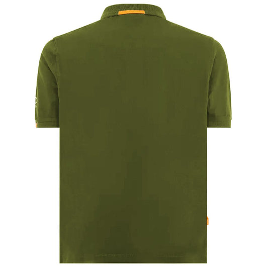 Suns Green Cotton Polo Shirt SU-15043-S