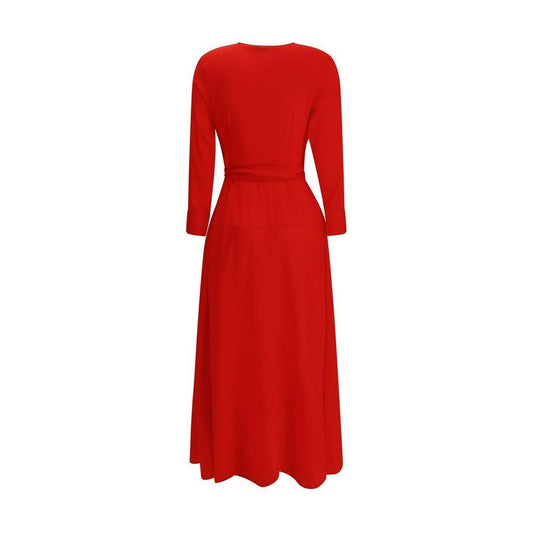 Ella Long chemisier Dress EL-PDR115CREPE454-L