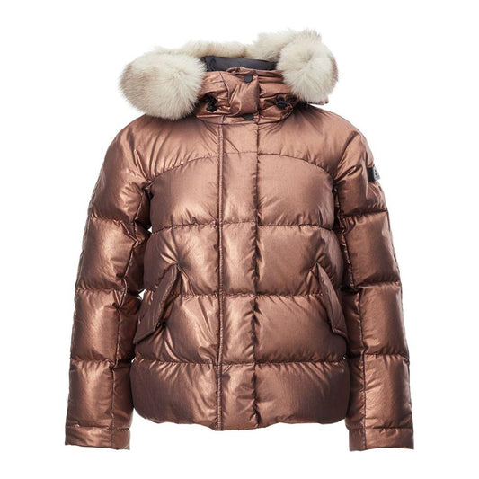 Peuterey Pink Polyester Full-Length Jacket