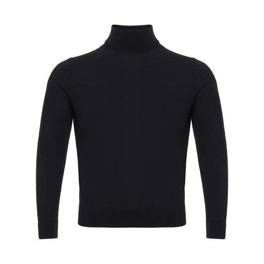 Colombo Black Cashmere Turtleneck