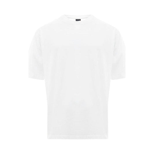 Paul & Shark White Cotton T-Shirt Paul & Shark White Smoke