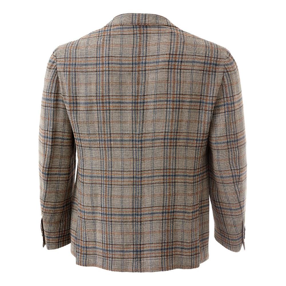 Lardini Multicolor Linen Blazer
