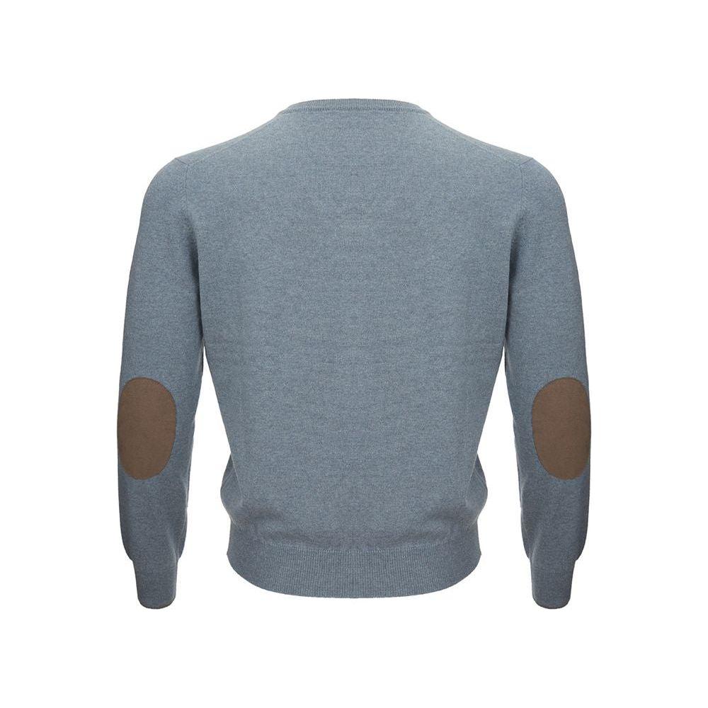 Gran Sasso Elegant Cashmere Sweater in Chic Gray GR-1545662-IT50 | L