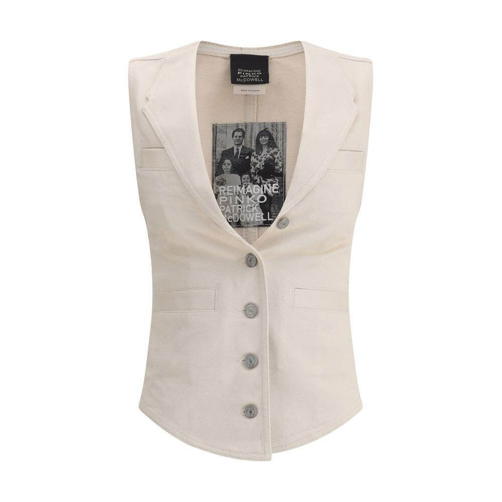 PINKO Denim Vest PI-105072A2JOC21-S