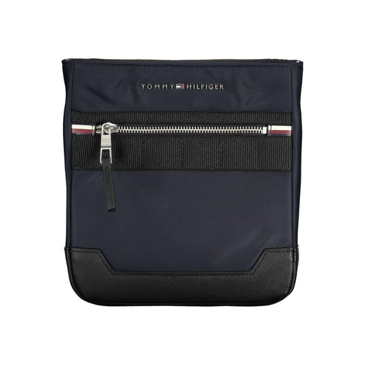Tommy Hilfiger Sleek Blue Shoulder Bag with Contrasting Details Tommy Hilfiger Dark Slate Gray