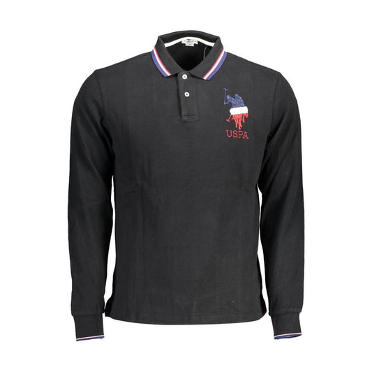 U.S. POLO ASSN. Black Cotton Men Polo Shirt U.S. POLO ASSN. Dark Slate Gray