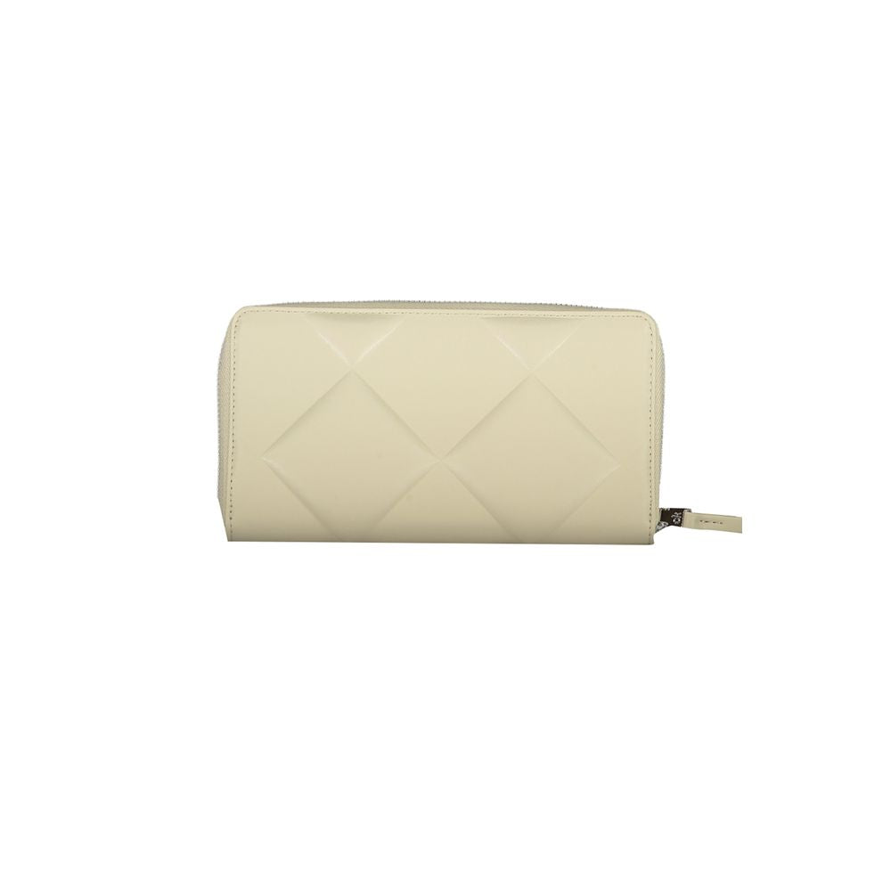 Calvin Klein Beige Polyester Women Wallet