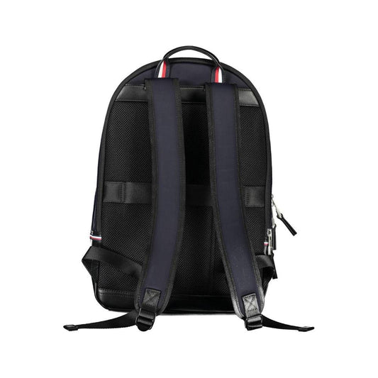 Tommy Hilfiger Blue Polyethylene Men Backpack Tommy Hilfiger Dark Slate Gray