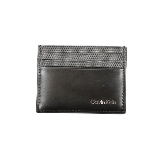 Calvin Klein Black Leather Men Wallet