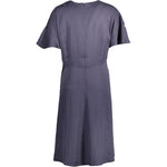 Gant Blue Lyocell Women Dress GA-14802-34