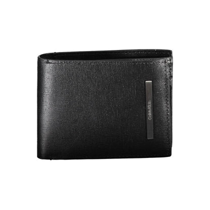 Calvin Klein Black Eco-Leather Men Wallet