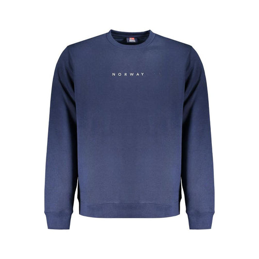 Norway 1963 Blue Cotton Men Sweater Norway 1963 Dark Slate Gray