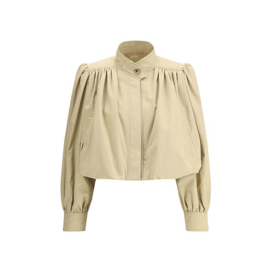 Chloé Cropped Jacket Chloé Tan