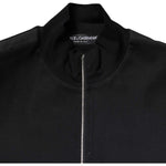 Dolce & Gabbana Black Cotton Logo Full Zip Men Bomber Jacket JKT41574-48
