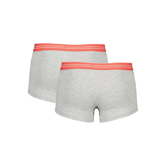 North Sails Gray Cotton Underwear North Sails Light Gray