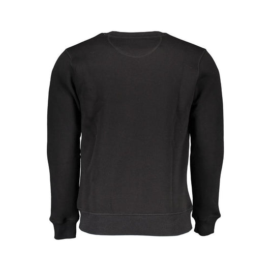 North Sails Black Cotton Men Sweater North Sails Dark Slate Gray