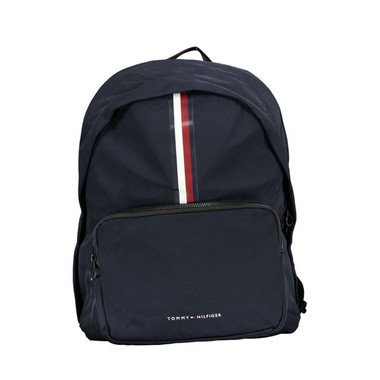 Tommy Hilfiger Sleek Blue Backpack with Laptop Holder Tommy Hilfiger Dark Slate Gray
