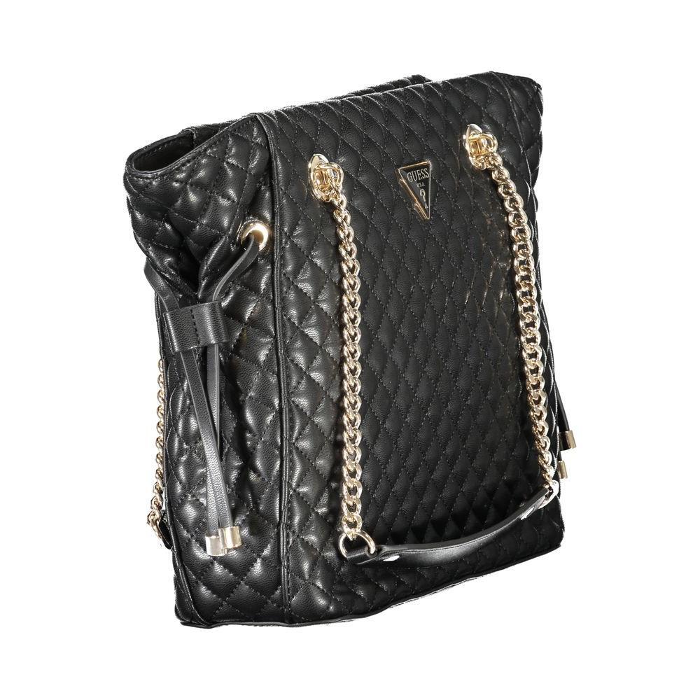 Front view with bag zipped and handles upright.