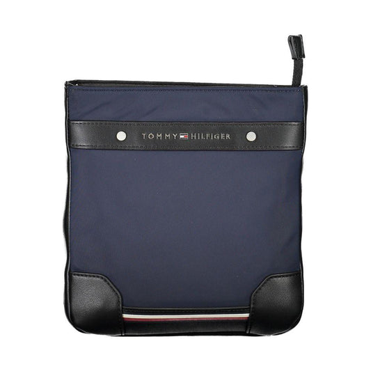 Tommy Hilfiger Blue Polyester Men Shoulder Bag Tommy Hilfiger Dark Slate Gray