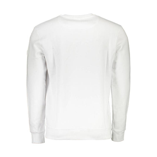 North Sails White Cotton Men Sweater North Sails White Smoke