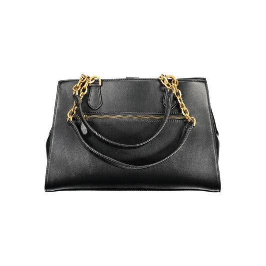 Guess Jeans Black Polyethylene Women Handbag Guess Jeans Dark Slate Gray