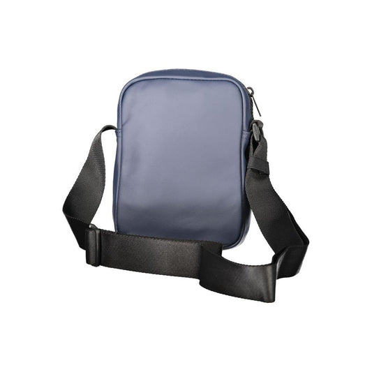 Tommy Hilfiger Blue Polyester Men Shoulder Bag Tommy Hilfiger Dim Gray