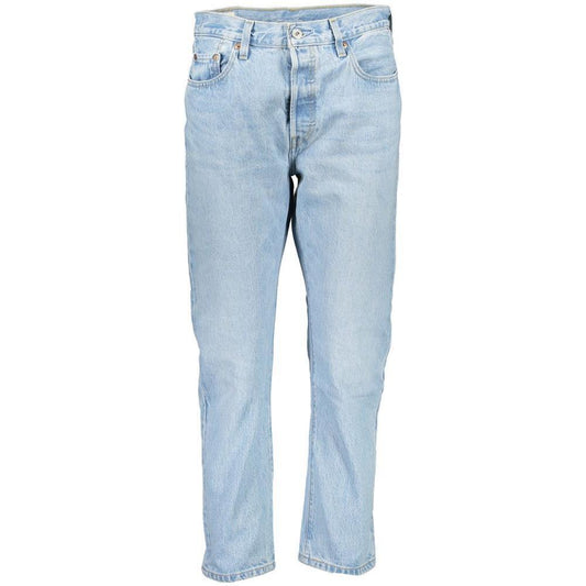 Levi's Blue Cotton Women Jeans