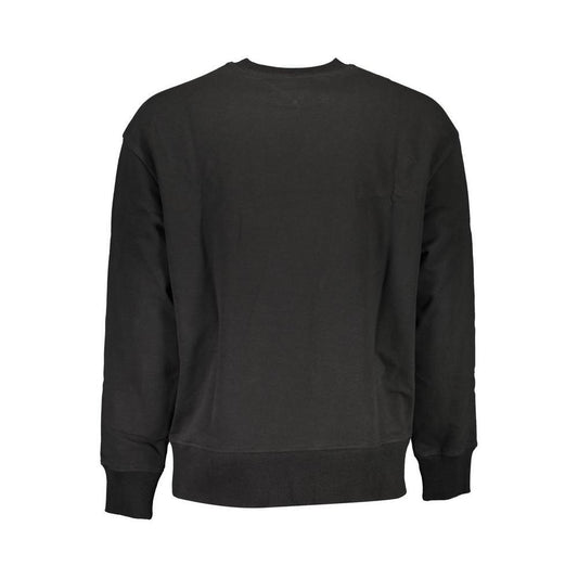 Tommy Hilfiger Black Cotton Men Sweater TO-37267-XL