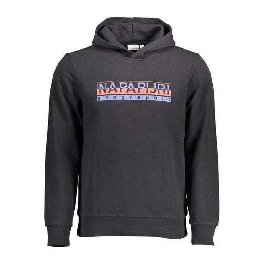 Napapijri Black Cotton Men Sweater
