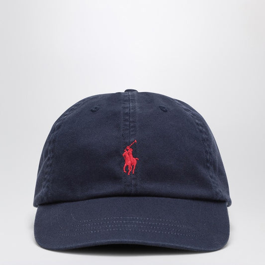 Polo Ralph Lauren Blue navy baseball cap with logo 710548524014CO/R_POLOR-NR_100