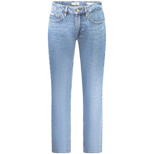 Guess Jeans Blue Cotton Men Jeans Guess Jeans Dark Gray