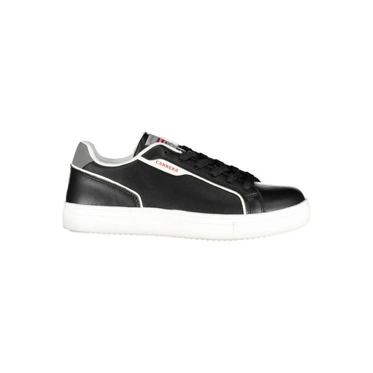 Carrera Black Polyethylene Men Sneaker Carrera White Smoke