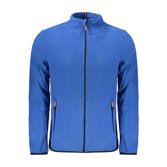 Norway 1963 Blue Polyester Men Sweater Norway 1963 Steel Blue