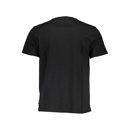 Levi's Black Cotton Men T-Shirt Levi's Black