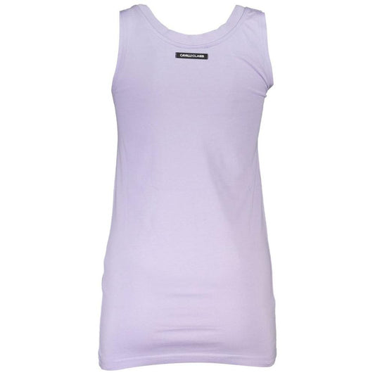 Cavalli Class Purple Cotton Women Top