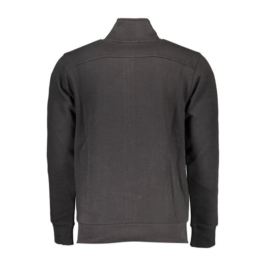 U.S. Grand Polo Black Cotton Men Sweater