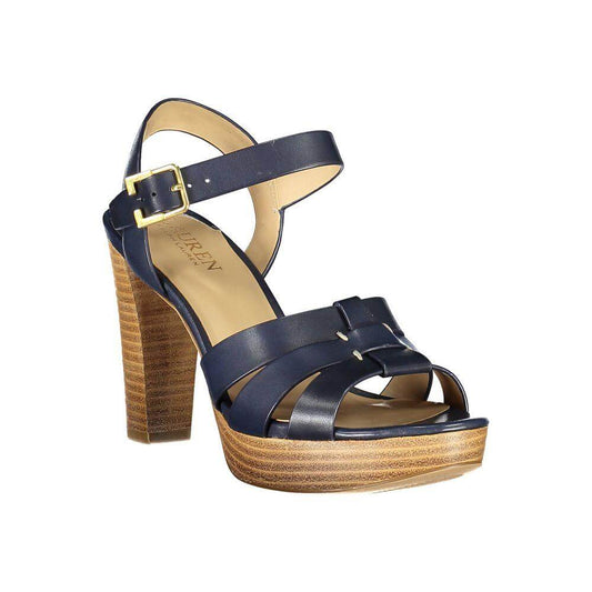 Ralph Lauren Blue Leather Sandal