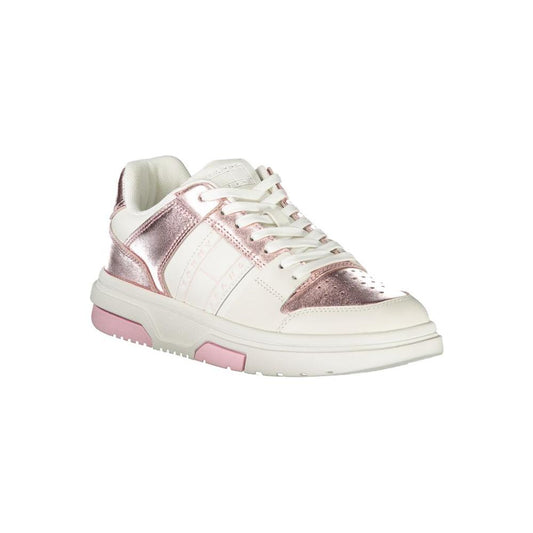 Tommy Hilfiger White Polyethylene Women Sneaker