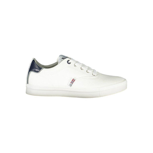 Napapijri White Polyester Men Sneaker